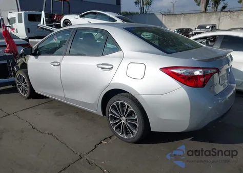 2015 Toyota Corolla S Plus from USA, damaged, VIN 5YFBURHE2FP348172